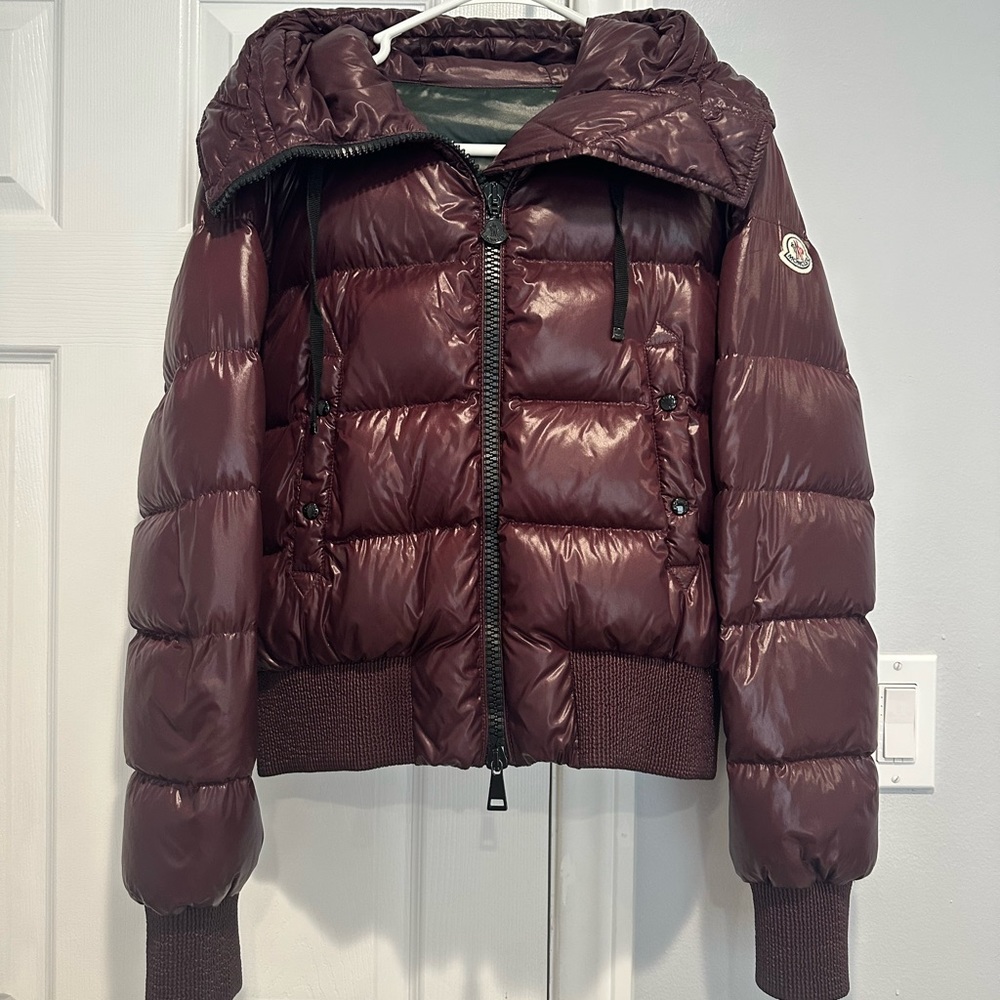 Moncler hooded down jacket